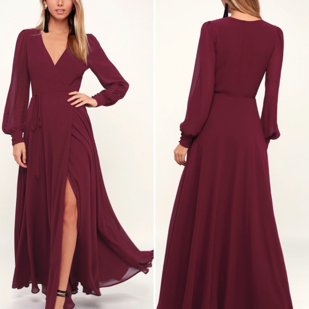 NWT Wrap Gown